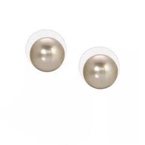 Ann Taylor LOFT Elegant Pearl Stud Earrings